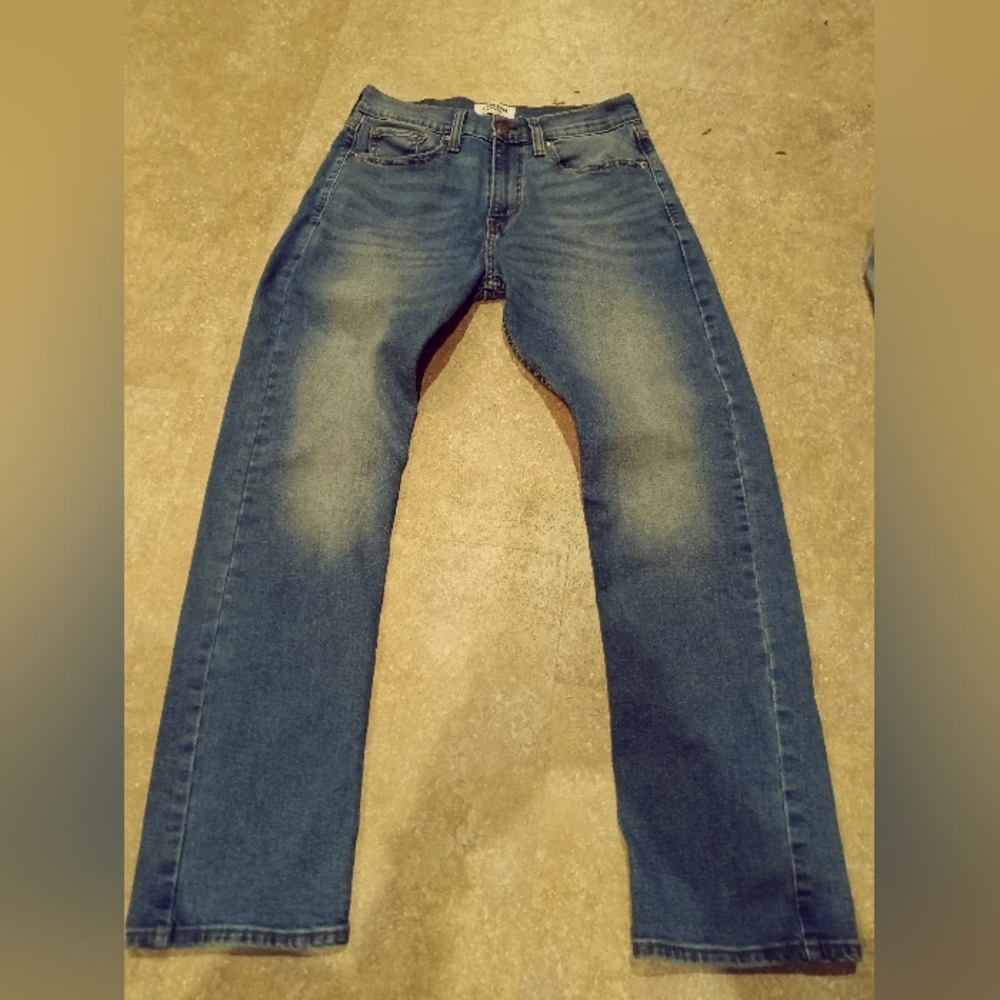 Levi's Denizen 30/30 mens jeans slim straight medium wash